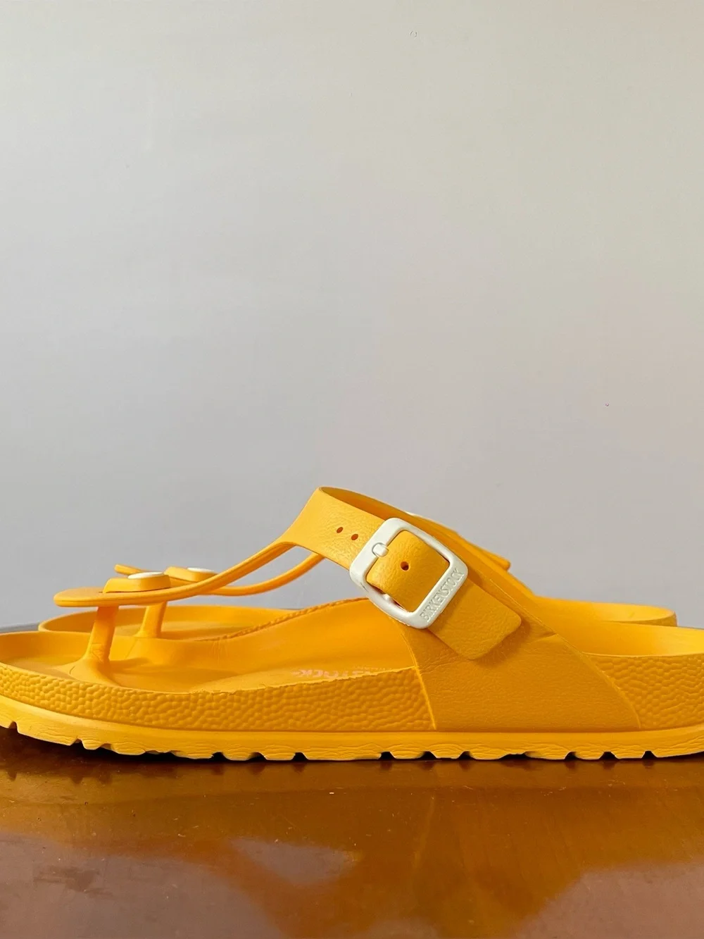 Birkenstock Yellow EVA Gizeh Thong Sandals | EU 39 - Picture 3 of 7